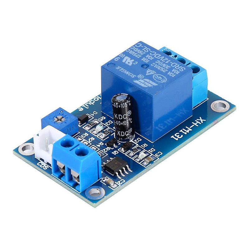 Photoresistor Sensor, DC 12V Car Led Light Control Switch Photoresistor Relay Module Light Detection Sensor