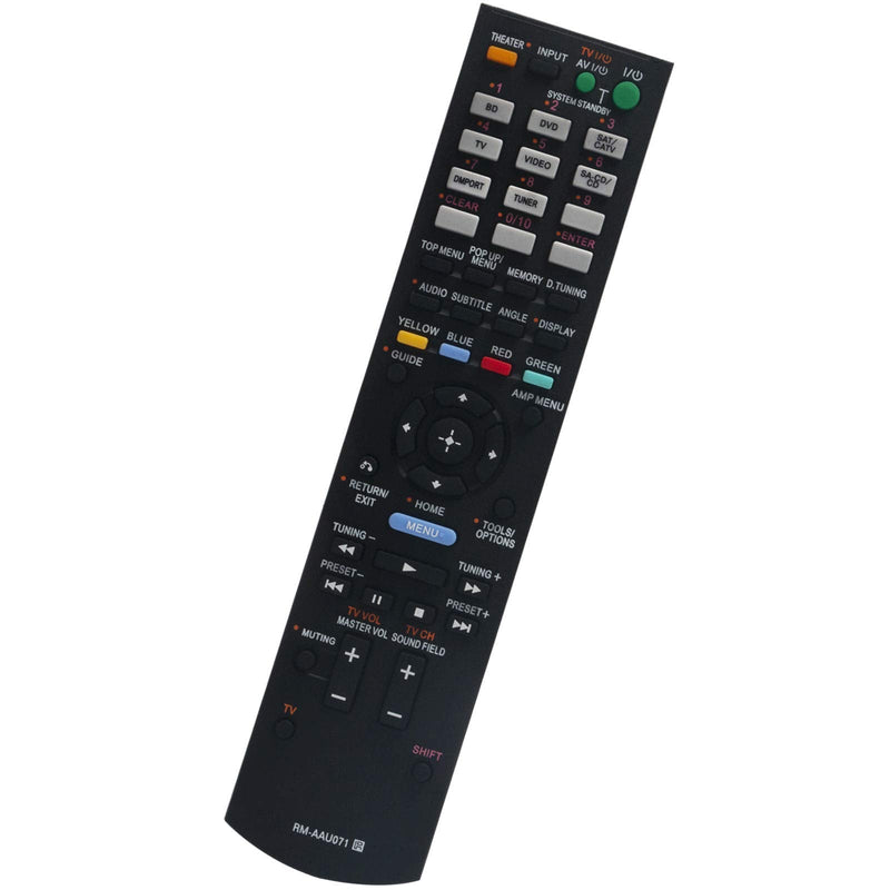 RM-AAU071 Replacement Remote Control fit for Sony AV Receiver HT-SS370 STR-KS370 HT-CT350 HT-SF470 STR-DH510 HT-CT350HP HT-SS370HP STR-DH510R