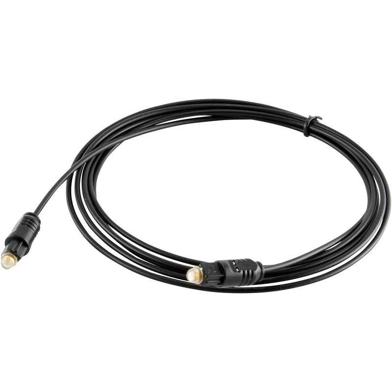 JPQuality Digital Audio Fiber Optic Toslink Cable SPDIF, 10 Feet (2-Pack) 2-Pack
