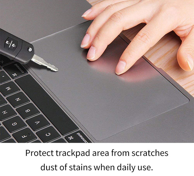 2PCS CaseBuy MacBook Air M2 Trackpad Protector Cover for 2022 Release MacBook Air 13.6" M2 Chip Model A2681 with Touch ID Clear Anti-Scratch Touch Pad Protector MacBook Air 13" M2(2022)