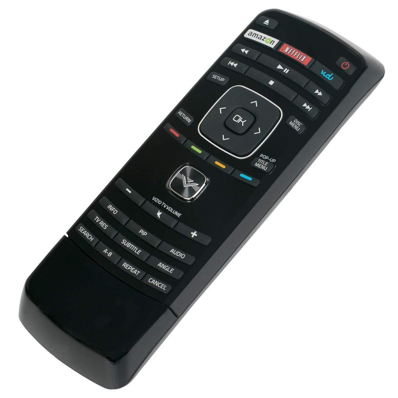 New XRB100 XRB300 Blu-Ray DVD Player Remote Control with Vudu Netflix Shortcut Internet APP Keys fit for Vizio VBR121 VBR122 VBR337 VBR338 VBR370