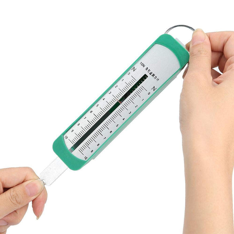 Newton Force Meter Spring Scale, 10N Newton Meter Spring Dynamometer Bar Physics Mechanical Experiment Instrument with Premium Quality