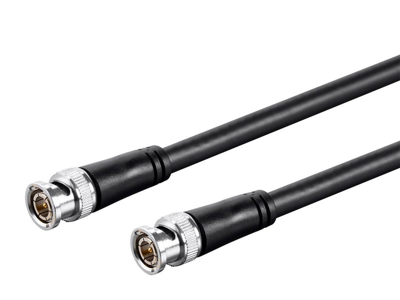 Monoprice HD-SDI RG6 BNC Cable - 10 Feet - Black | for Use in HD-Serial Digital Video Transfer, Mobile Apps, HDTV Upgrades, Broadband Facilities - Viper Series