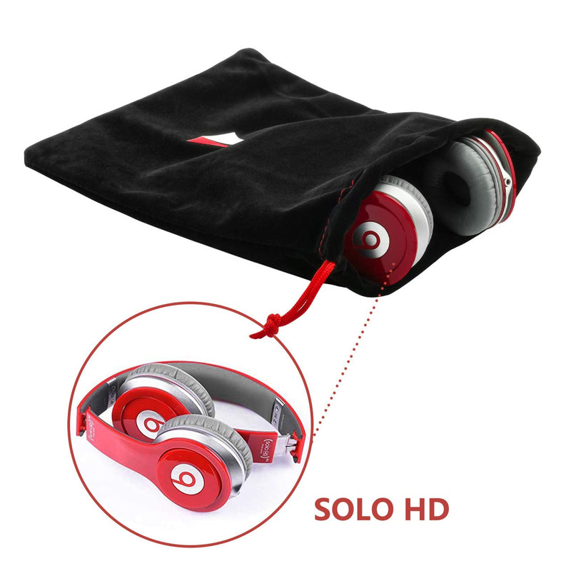 TXEsign Universal Headphone Protection Pouch Bag 11 x 9.25 in (Large) 11" x 9.25" Black