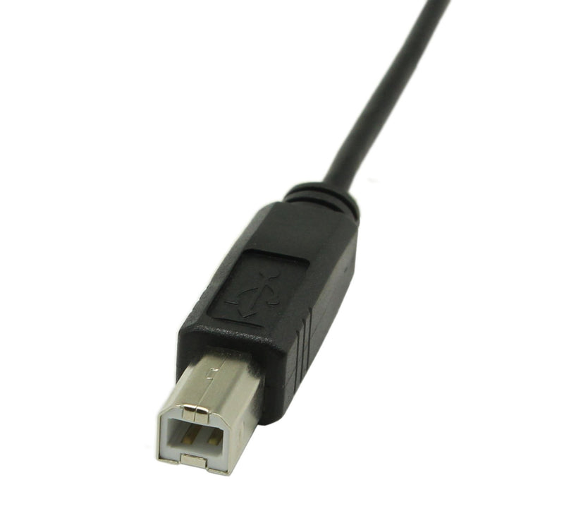 Type C Printer Cable, zdyCGTime 90 Degree Right Angle USB 2.0 Type C (USB-C) to Type B (USB-B) Printer Scanner Cable -18Inchs