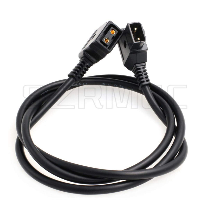 SZRMCC Interface Conversion Cable D-Tap 2 Pin Male to Female for IDX Anton-Bauer Battery ARRI Red Camera (2m Cable) 2m Cable