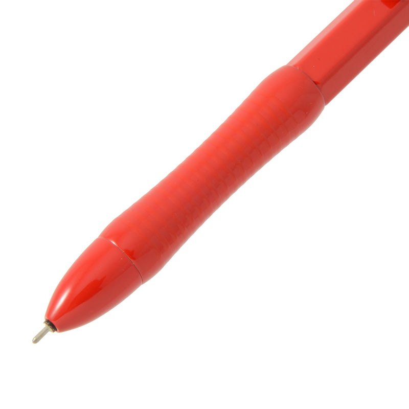 OHTO 2+1 Multi-Function Pen, 0.5mm Mechanical Pencil, Black & Red 0.7mm Ballpoint Pen, Red (MF-20K3A=ItaAka)