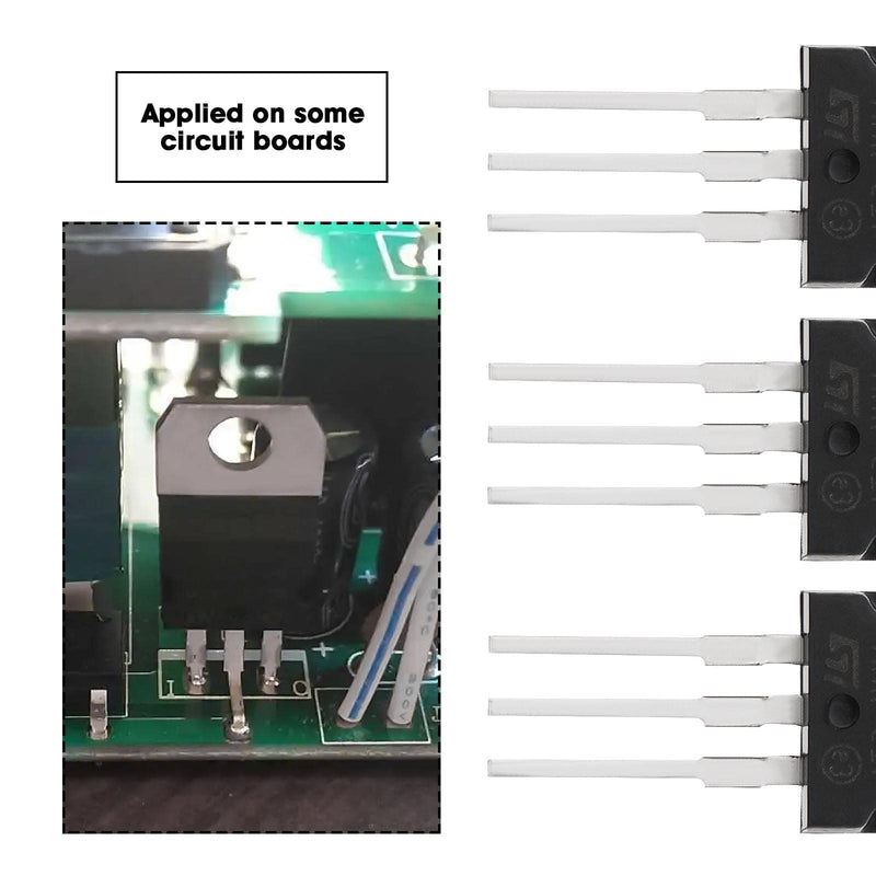 The Lord of the Tools 20pcs TIP120 NPN Power Transistor Silicon Epitaxy Power Transistor 5 Amp 60 Volt Darlington Transistors TO-220 for Motor Magnets