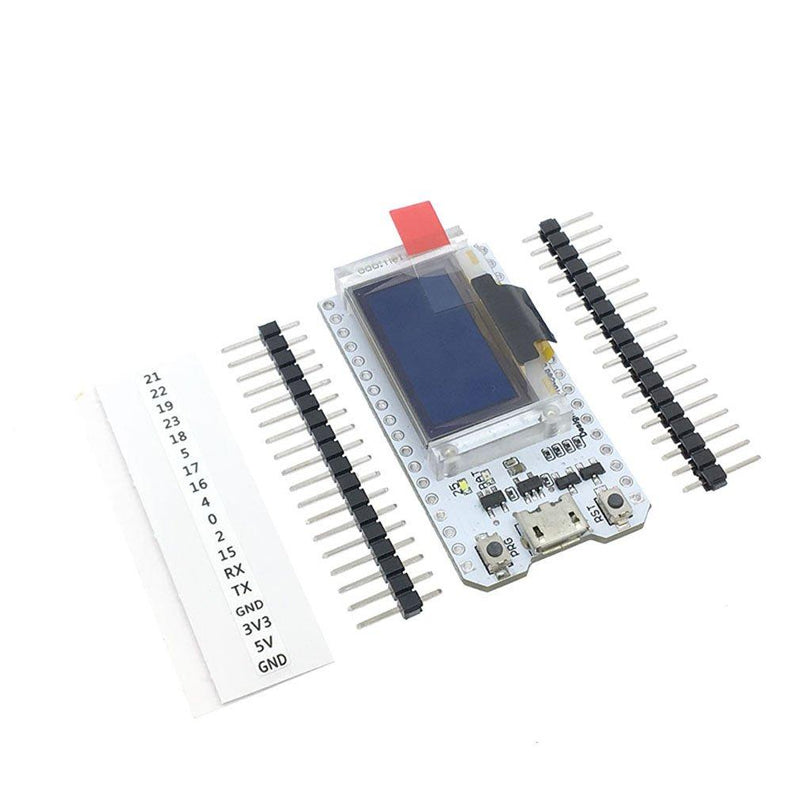 HiLetgo ESP32 OLED WiFi Kit ESP-32 0.96 Inch Blue OLED Display WiFi+Bluetooth CP2012 Internet Development Board for Arduino ESP8266 NodeMCU