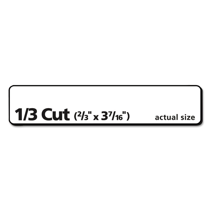 AVE5366 - Avery Permanent Self-Adhesive Laser/Inkjet File Folder Labels