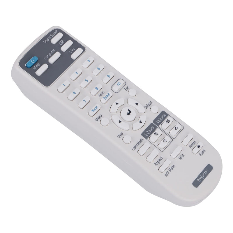 PERFASCIN Replace Infrared Remote Control Fit for Epson Projector EB-X06 EB-E01 EB-E500 EB-1485Fi EB-1480Fi EB-735Fi EB-725Wi EB-725W EB-720 EB‑L200F