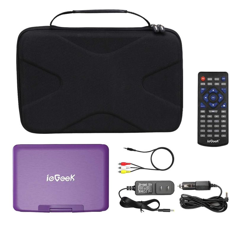 Aproca Hard Storage Travel Case for DR. J 12.5" Portable DVD CD Player 10.5" HD Swivel Screen