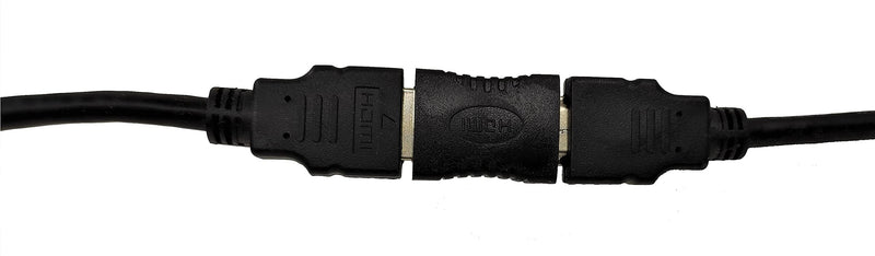 Female to Female HDMI Extension Adapter Connector Coupler Cable Full HD 4K@60Hz E-LinkMore 2PCS