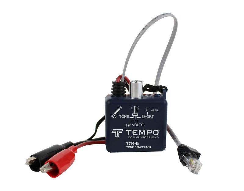 TEMPO Communications 601K-G Tone and Probe Kit – Tone Tracing Kit – Includes Tone Probe and Tone Generator (formerly Greenlee Communications)
