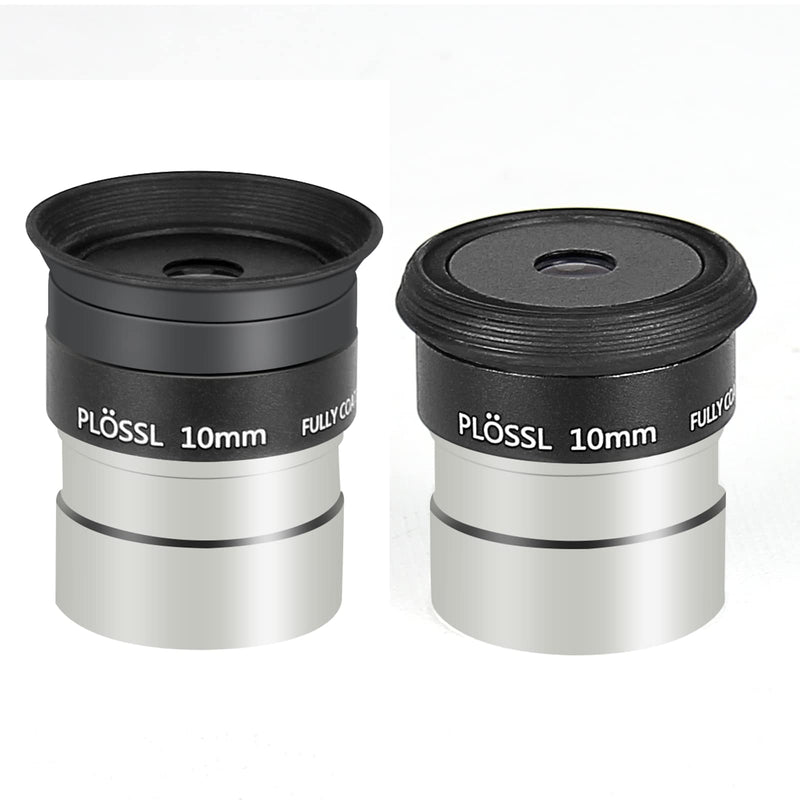 CelticBird 1.25inch Fully MultiCoated Plossl Telescope Eyepiece 10mm 4-Element Plossl Design Telescope Accessory Astronomy Gifts Threaded for Standard 1.25inch Astronomy Filters PL10mm