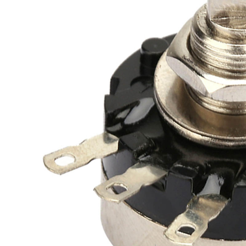 Fafeicy Single Circuit Potentiometer, RV24YN20F B502 High Accuracy Single Circuit Carbon Film Potentiometer, 5K Resistor