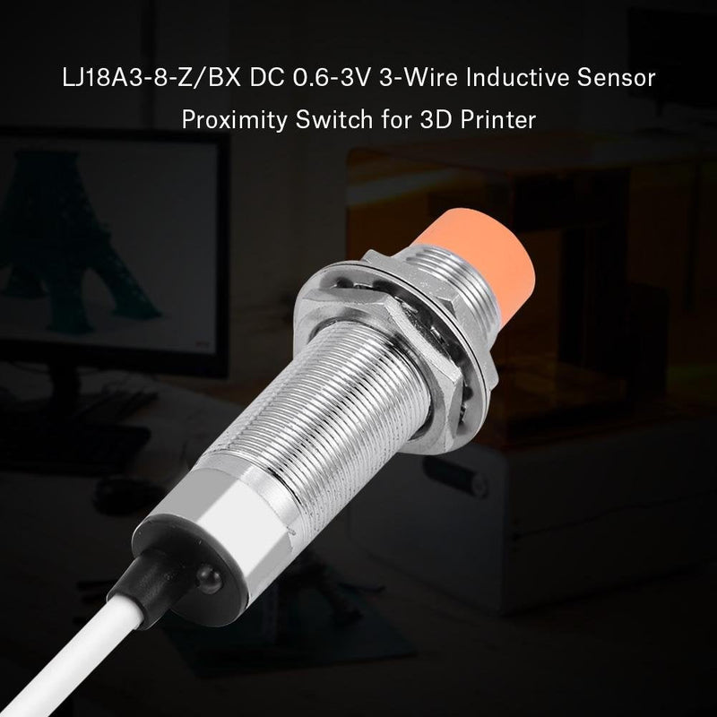 LJ18A3-8-Z/BX DC 0.6-3V 3-Wire Inductive Proximity Sensor Detection Switch for 3D Printer