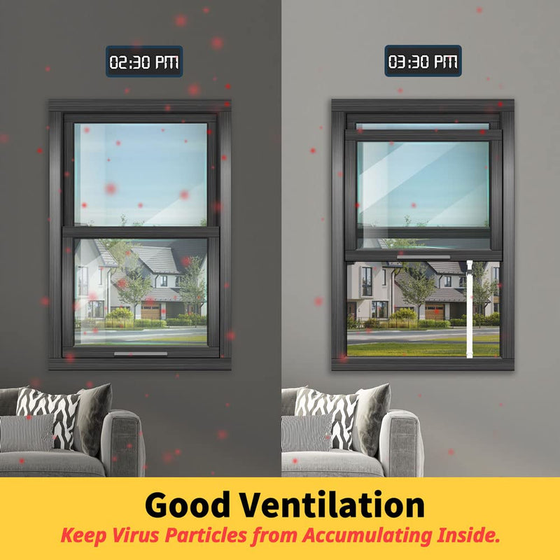Greatim GT-DB004 Home Security Window Bar, Egress Window Lock, Vertical Bar for Window Dowel Security (15.7~26.75 inch) 15.7~26.75 inch