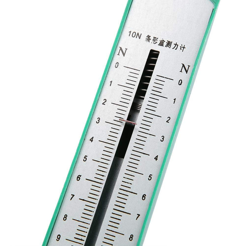Newton Force Meter Spring Scale, 10N Newton Meter Spring Dynamometer Bar Physics Mechanical Experiment Instrument with Premium Quality
