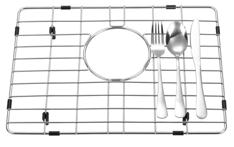 Starstar Sinks Protector Stainless Steel Kitchen/Yard/Bar/Laundry/Office Bottom Protector Grid, Rack For The Sink (11.75" x 9.75") 11.75" x 9.75"
