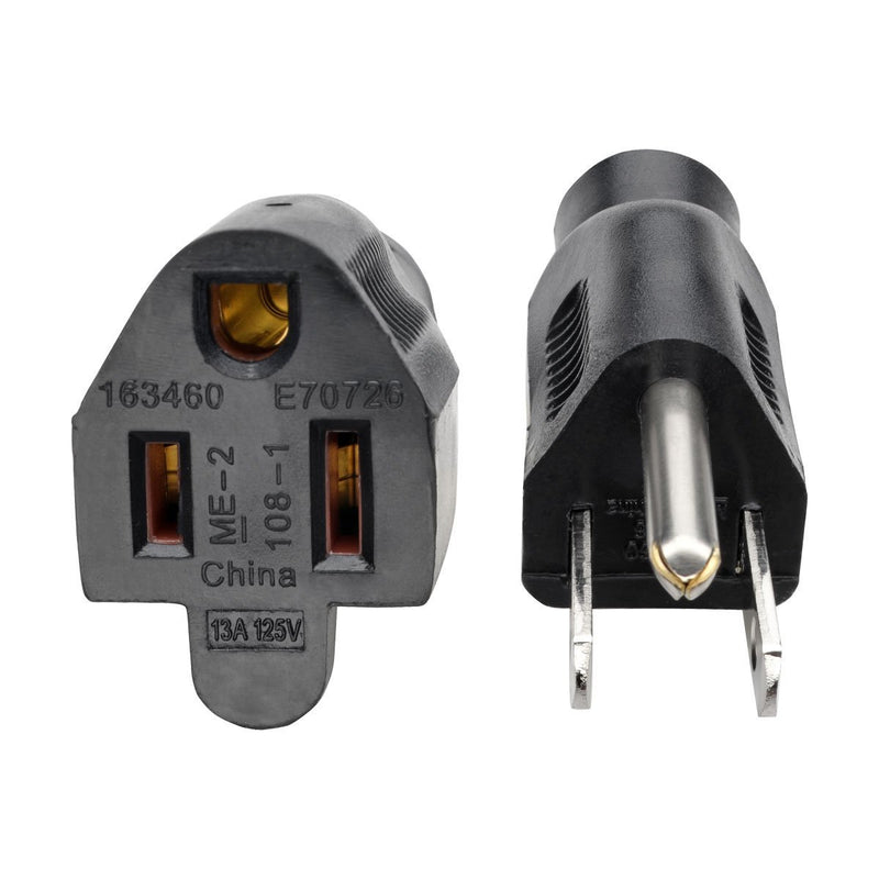 Tripp Lite Power Extension Cord, 13A, 16AWG (NEMA 5-15P to NEMA 5-15R) 6-ft.(P024-006-13A) Black 6 ft.