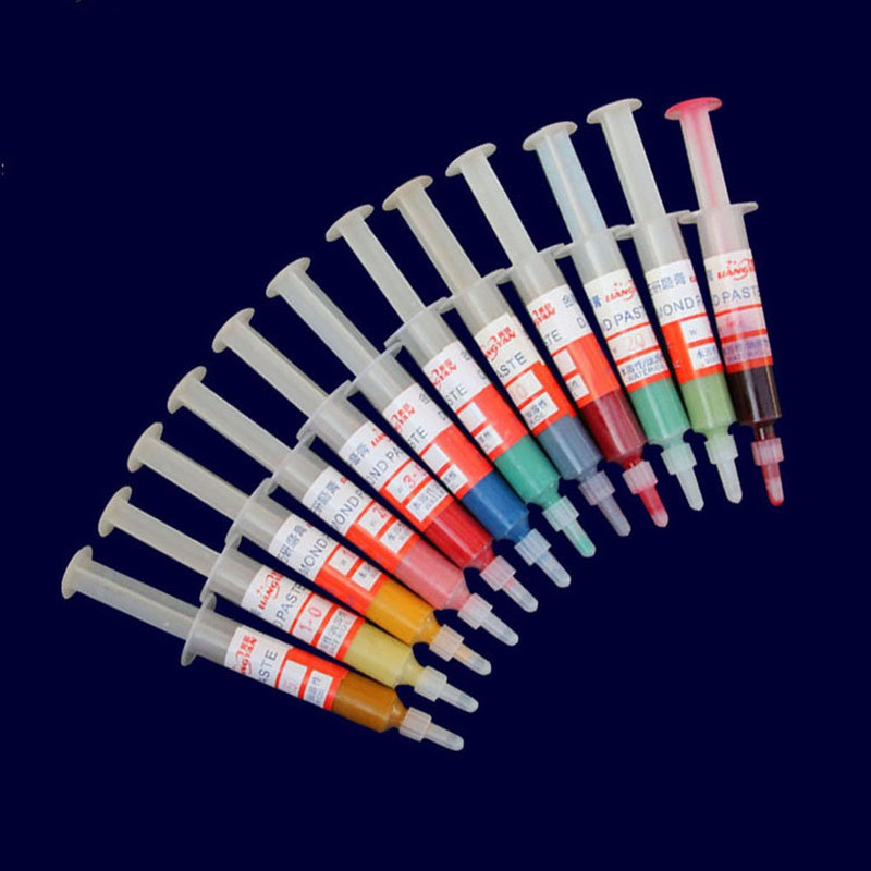 Healifty 12 pieces diamond paste diamond grinding paste diamond polishing lapping paste polishing paste compound syringes