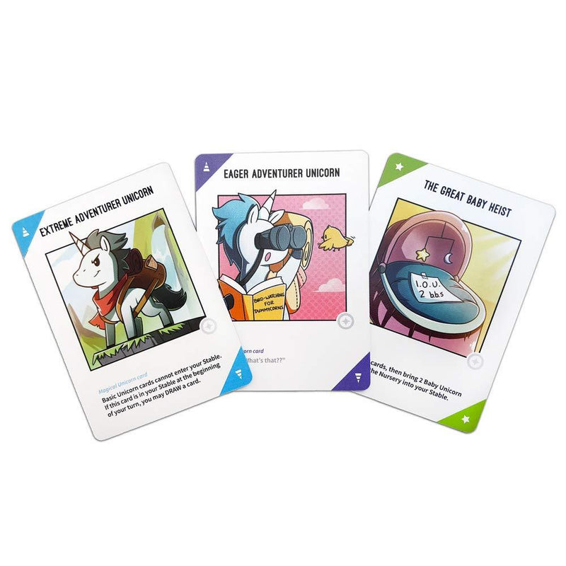 TeeTurtle Unstable Unicorns Adventures Expansion Pack - Designed to be Added to Your Unstable Unicorns Card Game Unstable Unicorns Expansion - Adventures