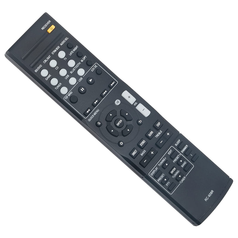 RC-928R Replacement Remote Control fit for Onkyo AV Receiver HT-S3800 HT-S3900 HTP-395 HT-R395 HT-R397 TX-SR353 TX-SR373 TX-SR383