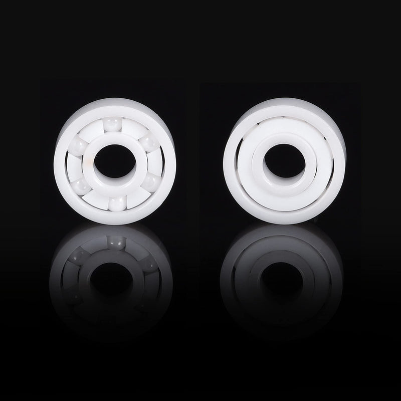 uxcell 606 Full Ceramic Bearings 6x17x6mm Deep Groove Miniature Ball Bearing Zirconia (ZrO2)