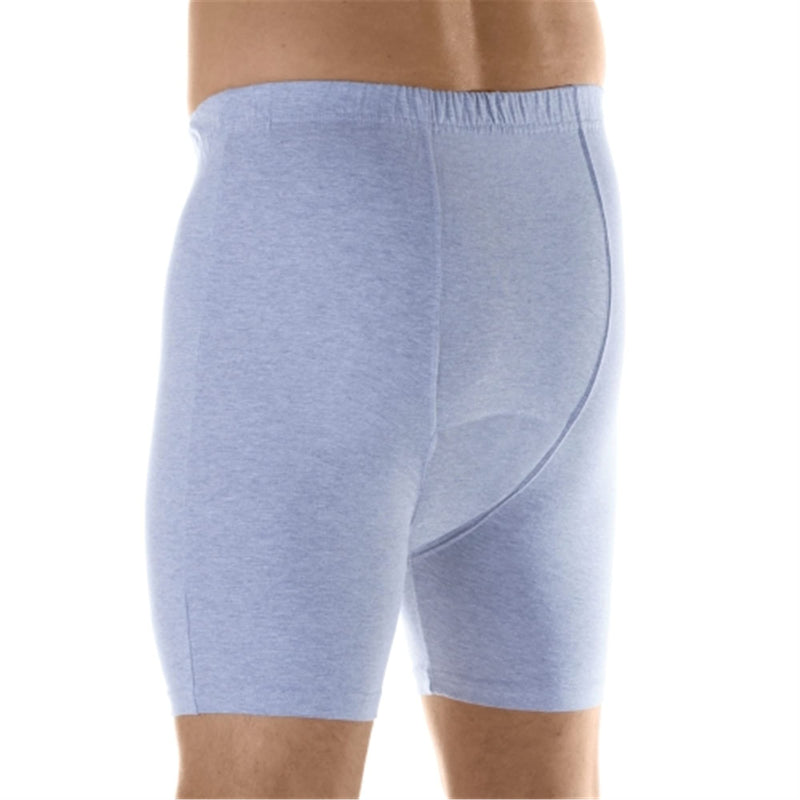 3-Pack Men's Assorted Regular Absorbency Washable Reusable Incontinence Boxer Briefs Large (Waist 38-40) Large (Pack of 3)