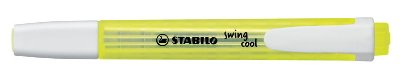 Highlighter - STABILO Swing Cool Box of 10 Yellow