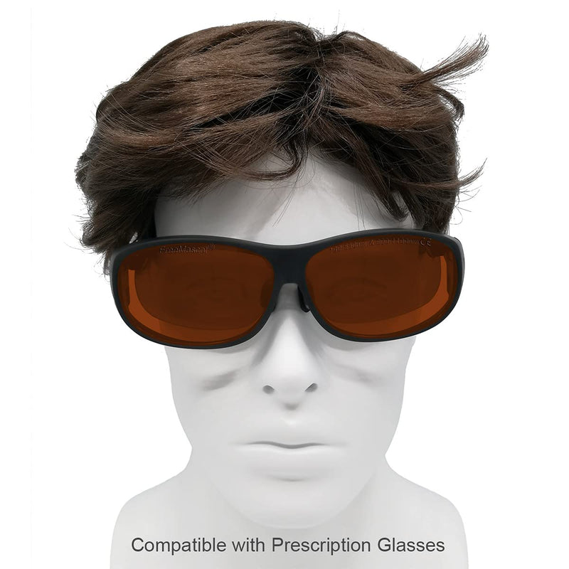 FreeMascot OD 6+ 190nm-550nm / 800nm-1100nm Wavelength Professional Laser Safety Glasses Style 4