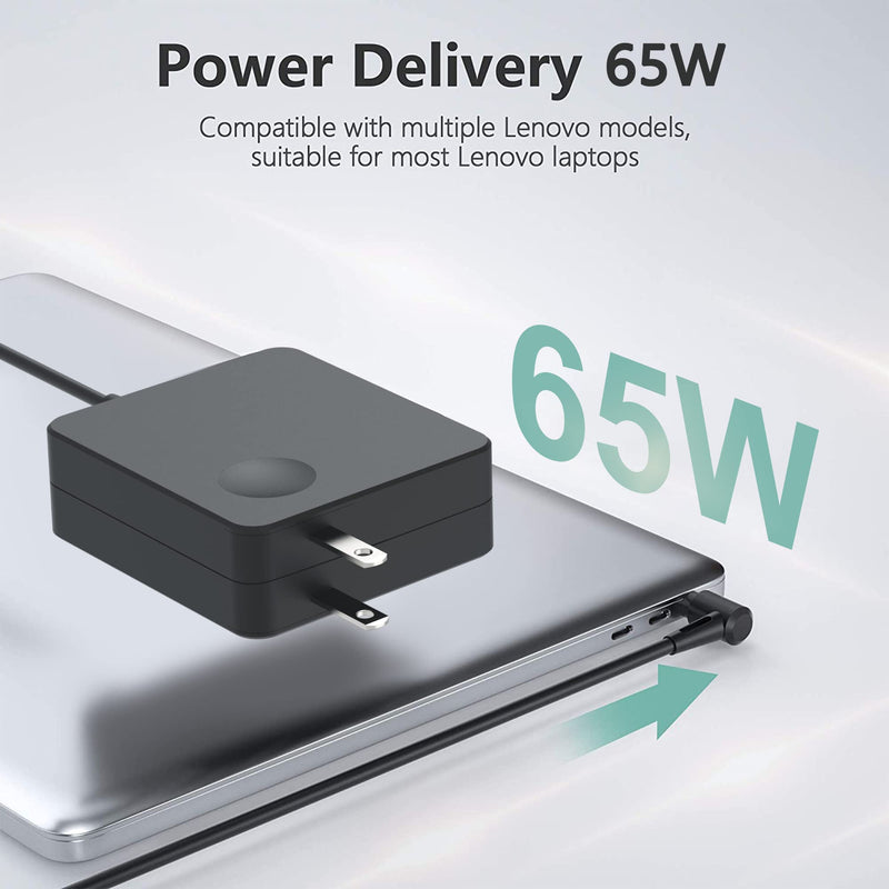 65W 45W Compatible with Lenovo Laptop Charger,for IdeaPad Laptop 310 320 330 330s 510 520 710s ideapad 510s 13" and 14",Flex 4 1480 Flex 4 1580,Yoga 710 Laptop Charger GX20L29355