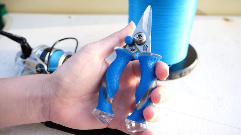 Cuda 5.25" Titanium Bonded Mini Snip, Blue (23028)