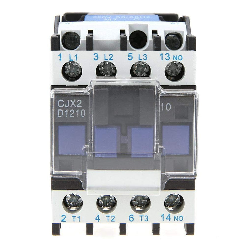 AC Electric Contactor CJX2-1210 High Sensitivity Industrial Contactors 220V 12A