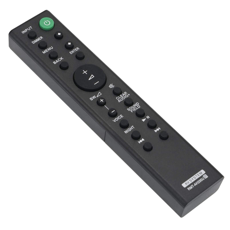 AIDITIYMI Remote Control Replace RMT-AH200U fit for Sony Sound Bar Home Audio AV System HT-CT390 HT-RT3 RMTAH200U