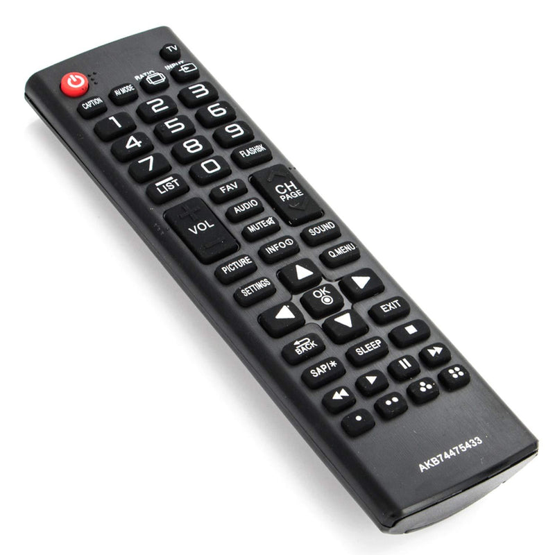 New AKB74475433 Remote Control fit for LG LED HDTV 28LJ430BPU 28LJ430B-PU 32LF510B 32LF510BUC 32LF510B-UC 32LF550B 32LF550BUA 32LF550B-UA 32LF5600 32LF5600UB 32LF5600-UB 40LH5000UA 42LF5500 42LF5600