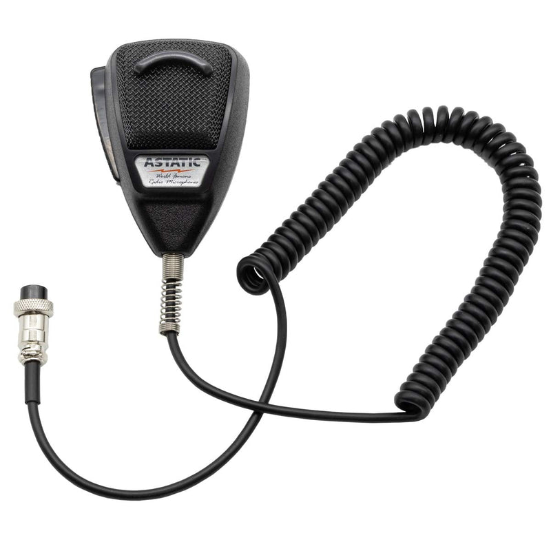 Astatic 302-636LB1 Black Noise Cancelling 4 Pin CB Microphone (Bulk)