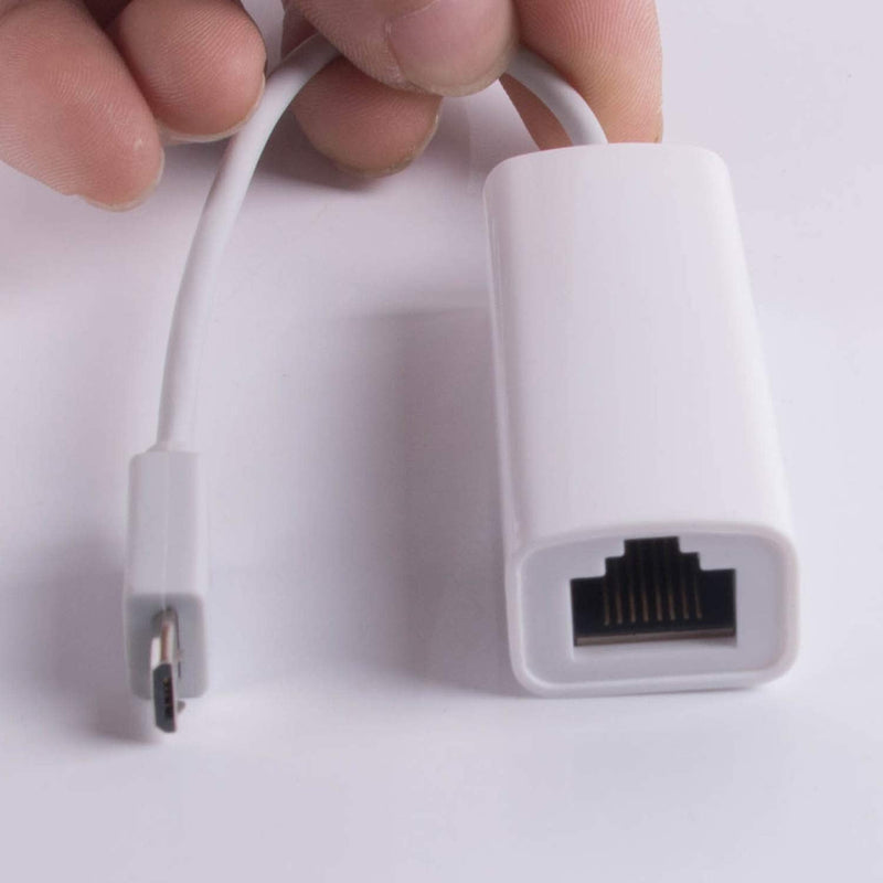 USB to RJ45 LAN Ethernet Adapter 100Mbps USB to RJ45 LAN Converter 10M 100M with Asix AX88772B AX88772 Chip (Micro USB to RJ45) Micro USB to RJ45