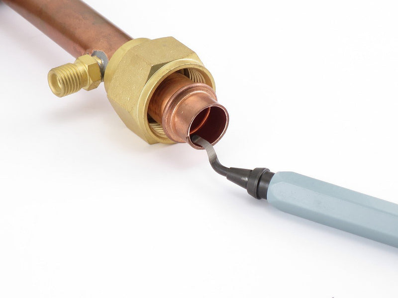 General Tools 482 Swivel Head Deburring Tool with Metal Handle