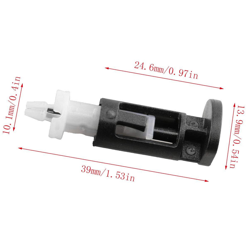 E-outstanding Heatsink Mount Pin 8PCS Plastic Fastener Mounting Clips Heatsink CPU Pins for Intel LGA 775 Socket CPU Cooler Heatsink Fans