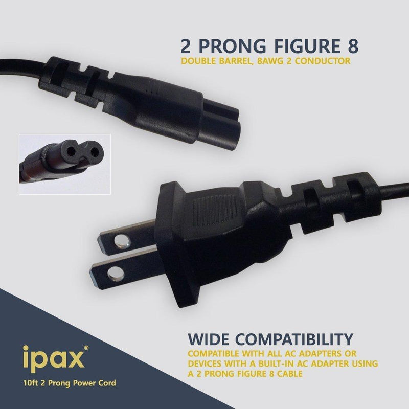 Ipax USB Printer Cable and Wall Power Cord Compatible with Canon Pixma MG7520 MG7120 MG6320 MG5520 MG5420 MG5320 MG2920 MX922 MX892 MX472 Canon Maxify