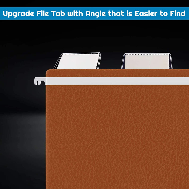 File Folder Tabs, Selizo 100 Sets Hanging File Folder Labels 2" Tabs and Inserts for Hanging Files