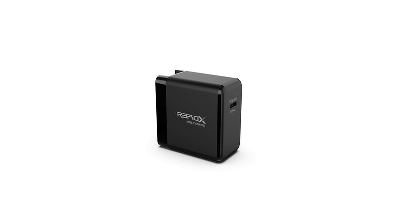 RapidX Mini PD 65W USB-C Power Adapter