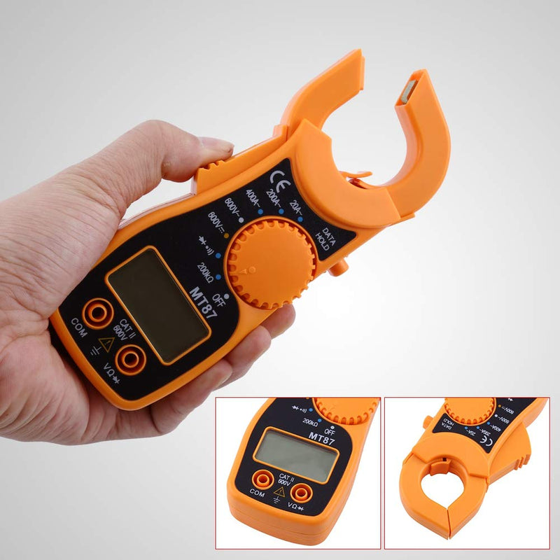 TOPINCN Digital Clamp Multimeter AC DC Voltmeter Ammeter Ohmmeter Volt Tester LCD Meter Pocket Digital Multi Tester