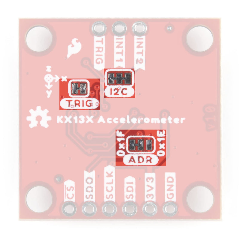 SparkFun Triple Axis Accelerometer Breakout - KX134 (Qwiic)-KX134 Digital Low-power-16-bit Resolution Three-axis Accelerometer-Freefall-Directional Tap-Double-Tap-Tilt Orientation Detection