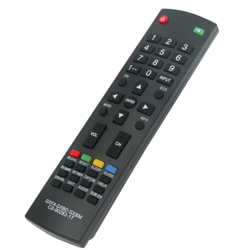 New GXFA GXBD GXBM CS-90283-1T Replacement Remote Control fit for Sanyo LCD LED HDTV DP42D23 DP32242 DP46142 DP32640 DP32642 DP42142 DP42740 DP42841 DP46841 DP47840 DP50741 DP50842 FVM3982 FVM4212