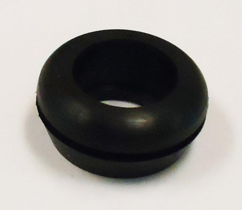 Hydrofarm HGGR75 (25 Pack), 3/4" Rubber Grommet, Black 3/4"