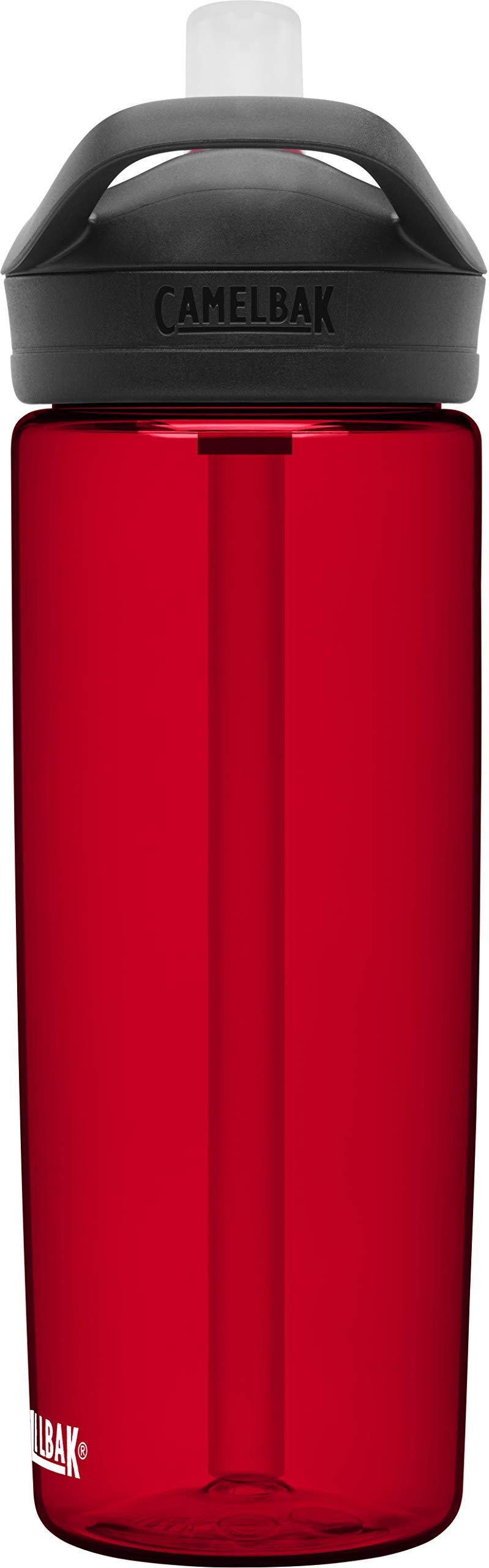 CamelBak Eddy+ Water Bottle with Tritan Renew – Straw Top 20 Oz Cardinal