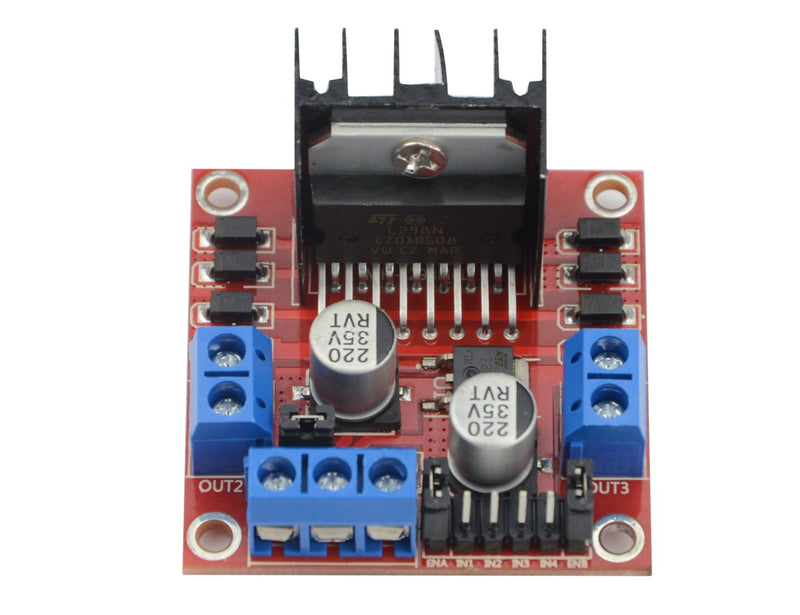 WMYCONGCONG 5 PCS L298N Motor Drive Controller Board Module Dual H Bridge DC Stepper Module for Arduino